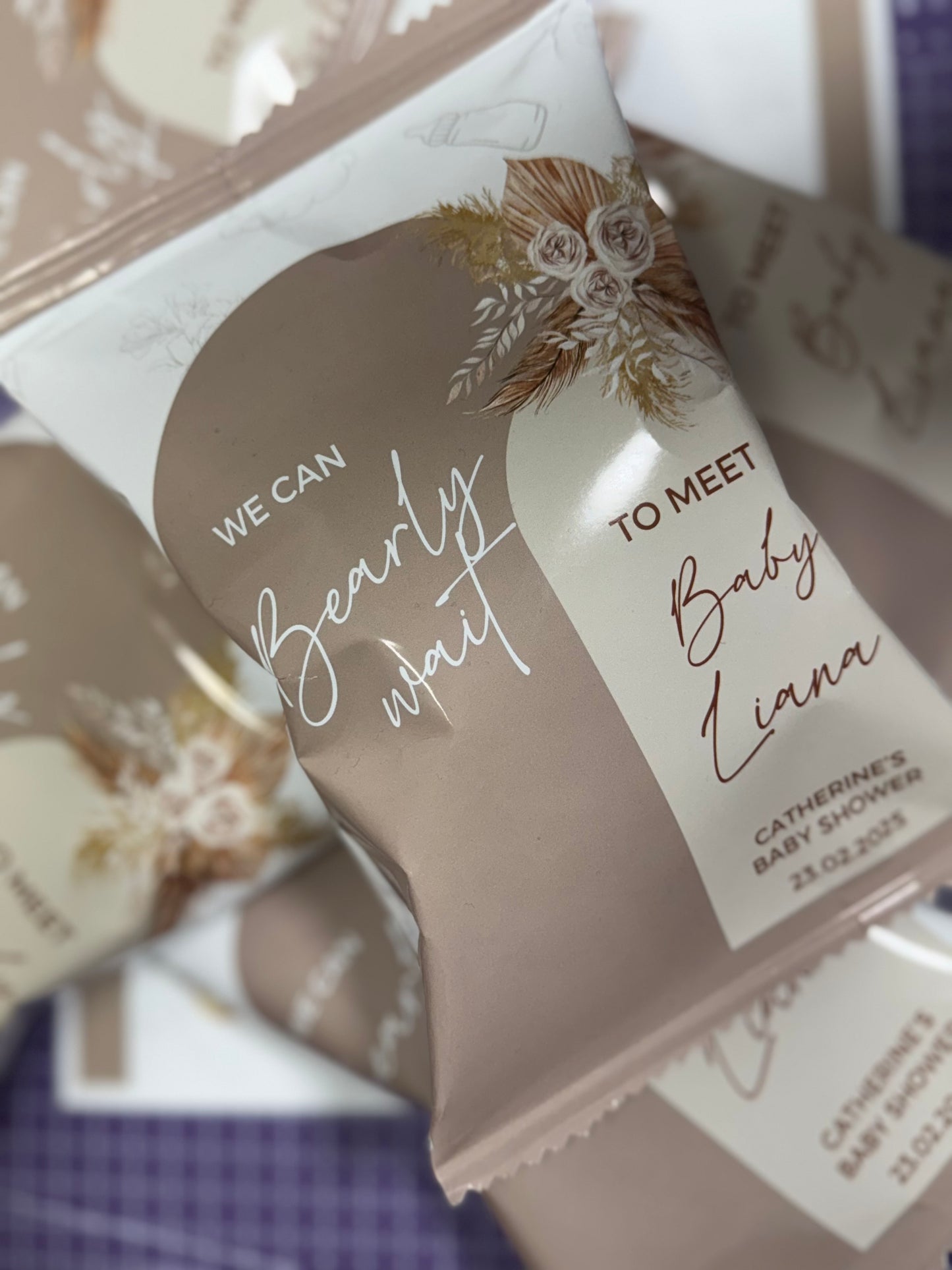 Chip bags template