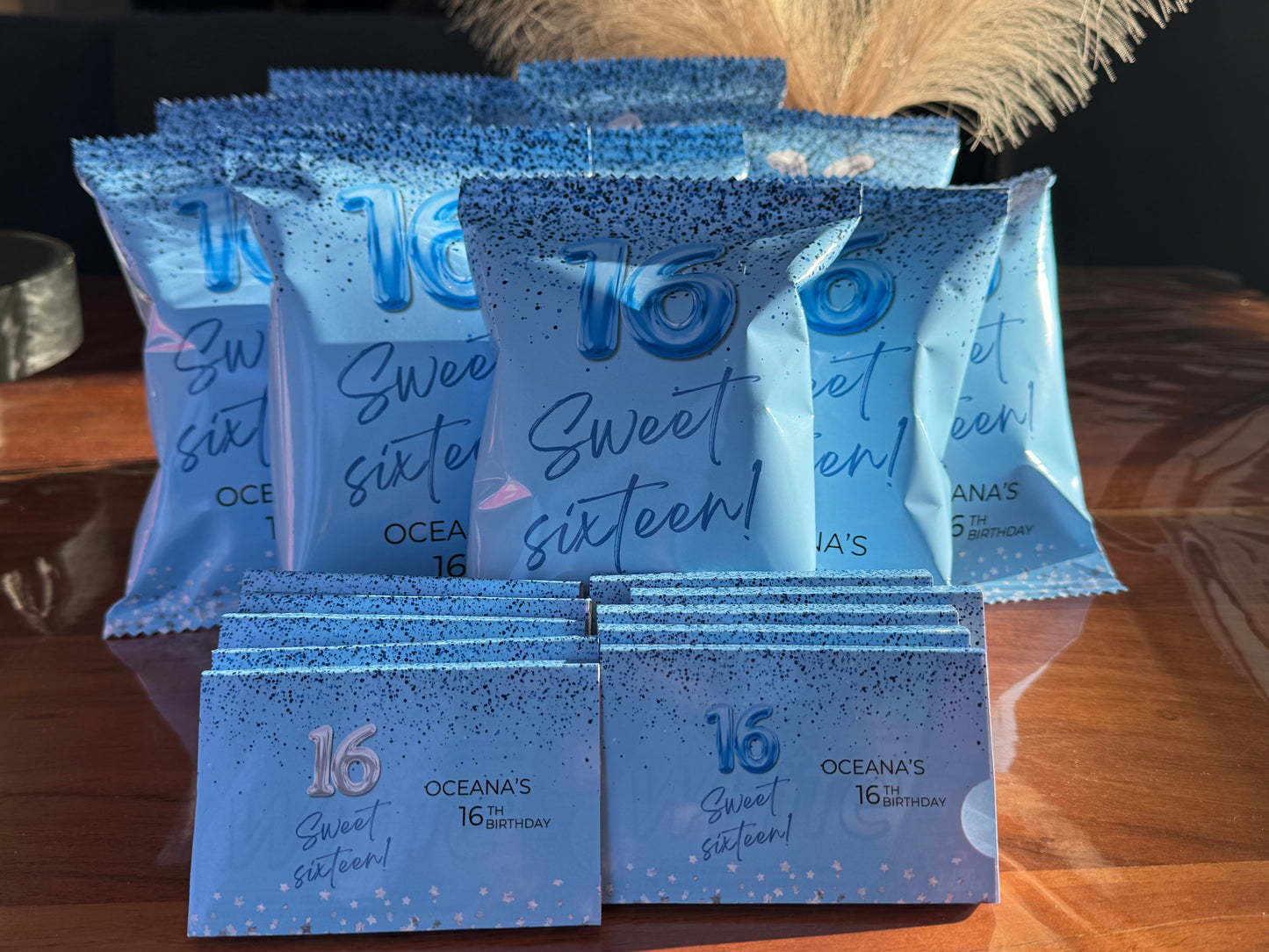 Chip bags template