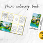 Minions mini coloring book
