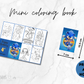 Sonic mini coloring book