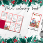 Christmas Bluey mini coloring book