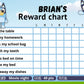 Bluey reward chart