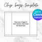 Chip bags template